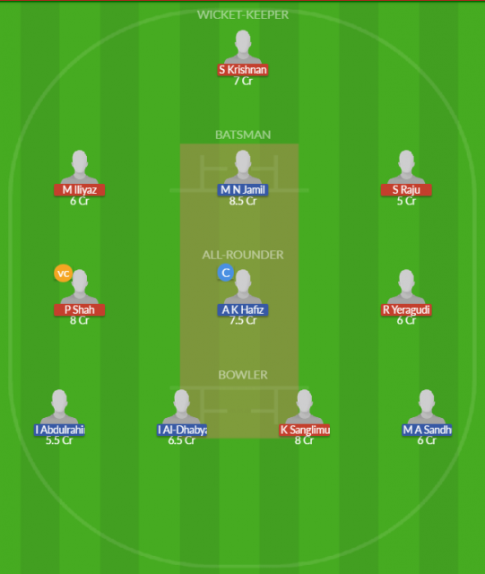 Dream11 SL Team