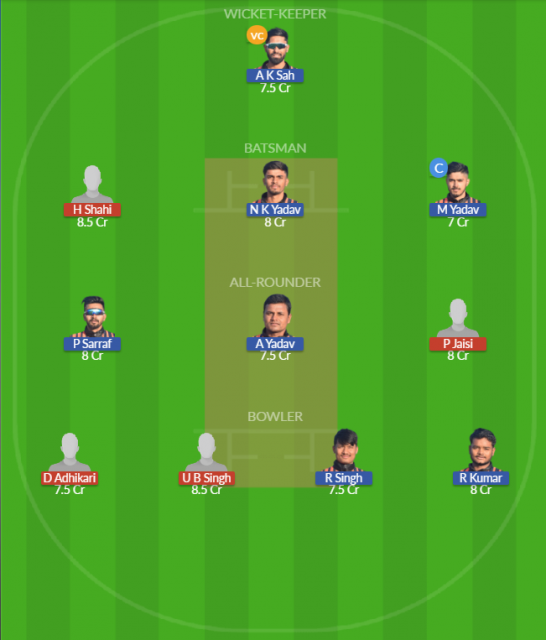 Dream11 SL Team