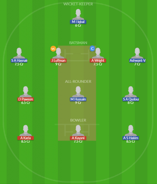 Dream11 SL Team