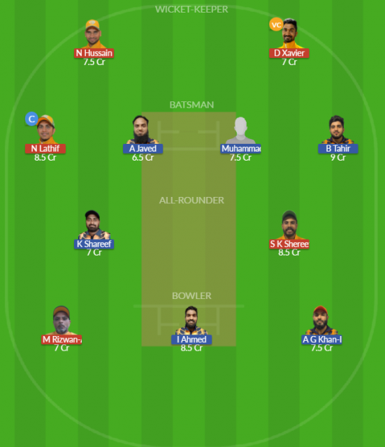 Dream11 SL Team