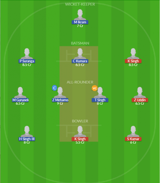 Dream11 SL Team