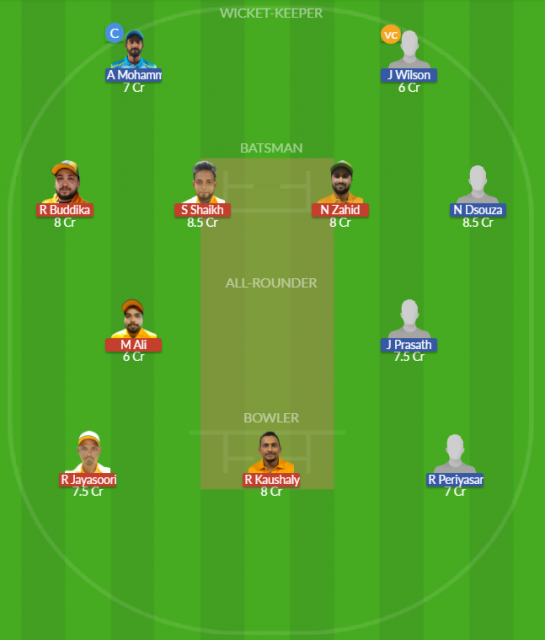 Dream11 SL Team