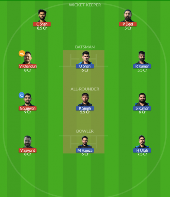 Dream11 SL Team