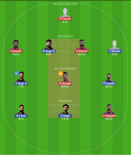 Dream11 SL Team