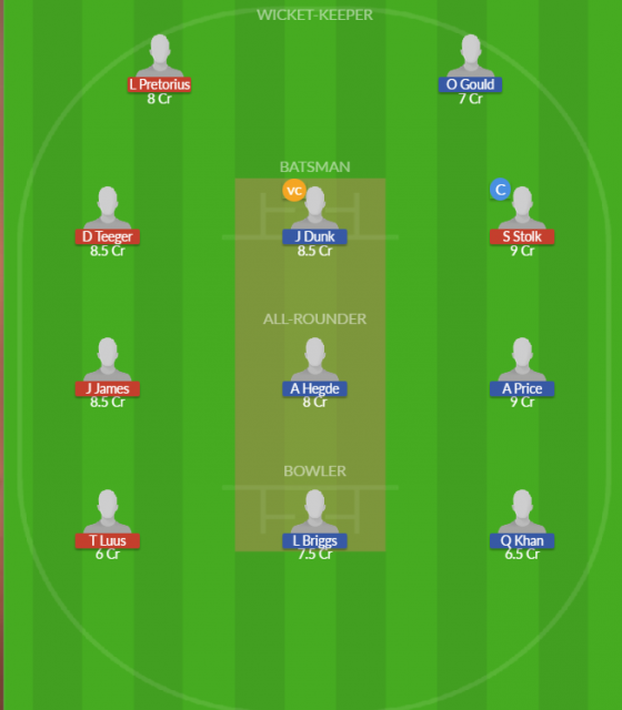 Dream11 SL Team