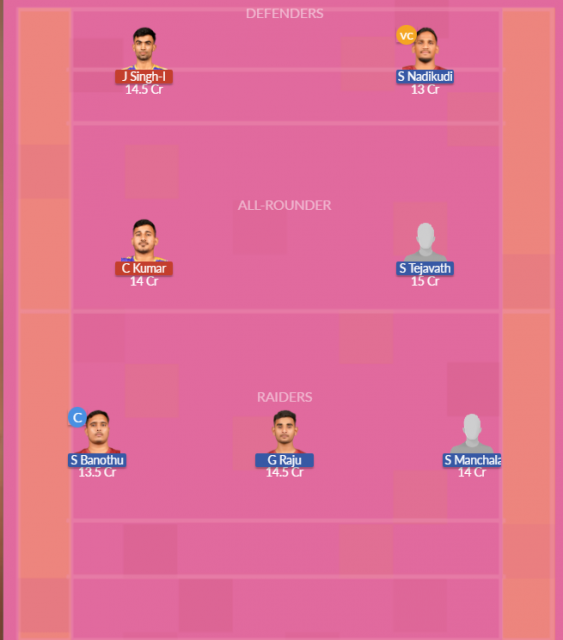 Dream11 SL Team