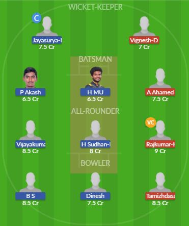 Dream11 SL Team