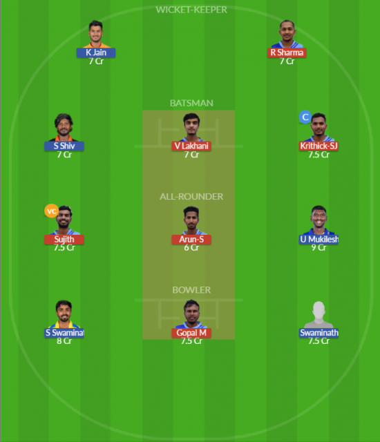 Dream11 SL Team