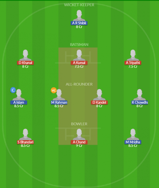 Dream11 SL Team