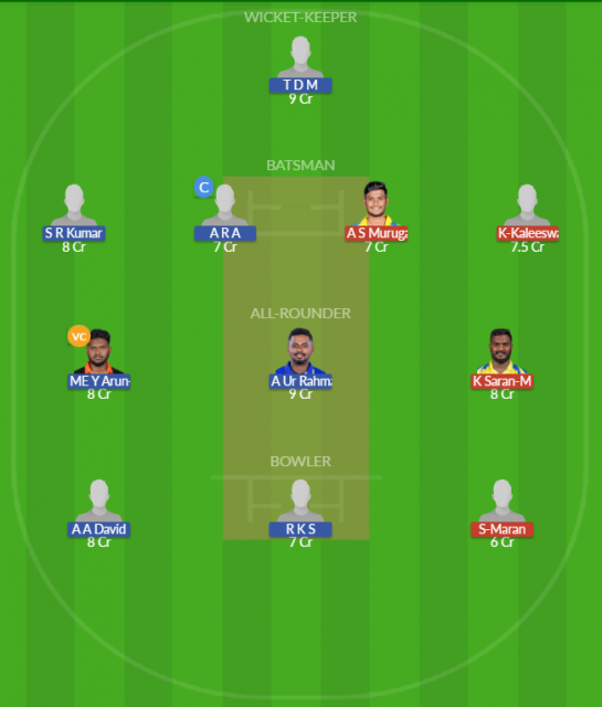 Dream11 SL Team