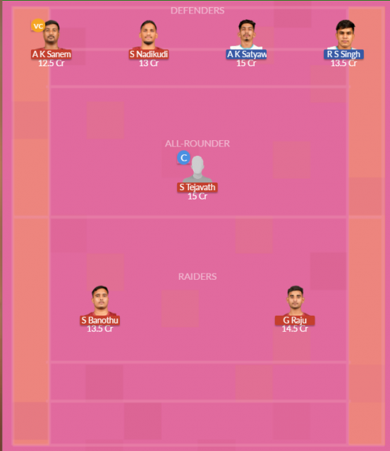 Dream11 SL Team