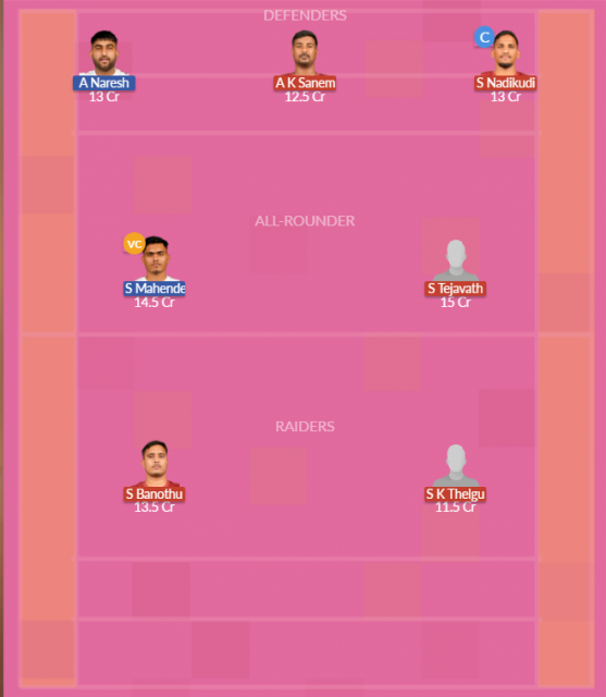 Dream11 SL Team
