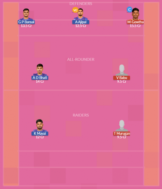 Dream11 SL Team