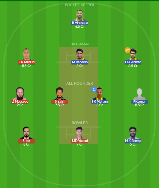 Dream11 SL Team