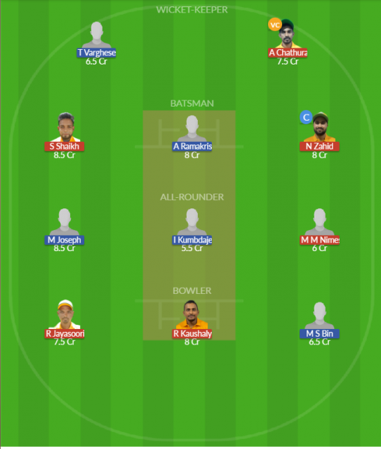 Dream11 SL Team