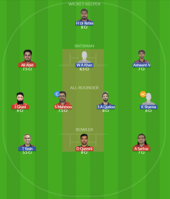 Dream11 SL Team