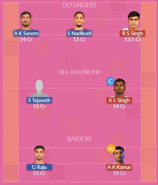 Dream11 SL Team