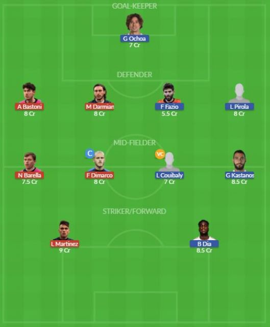 Dream11 SL Team