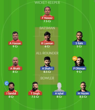 Dream11 SL Team