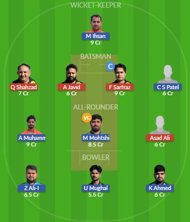 Dream11 SL Team