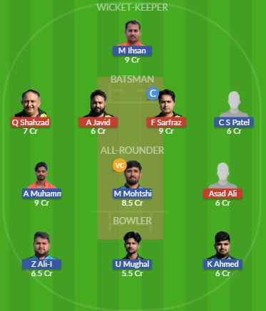 Dream11 SL Team