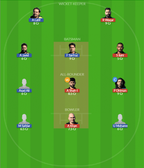 Dream11 SL Team