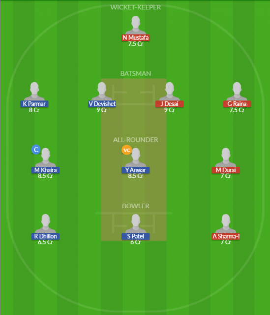 Dream11 SL Team