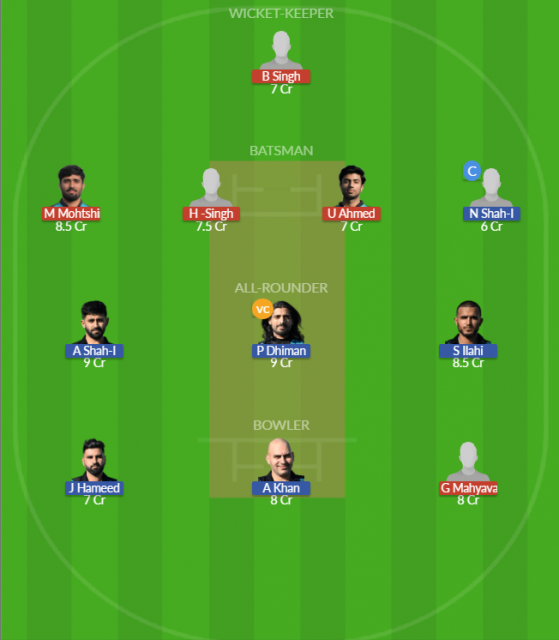 Dream11 SL Team