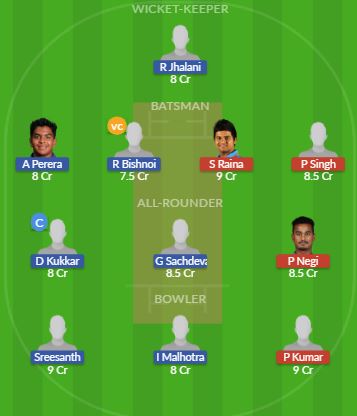 Dream11 SL Team