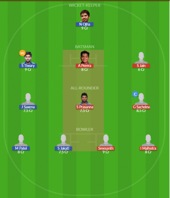 Dream11 SL Team