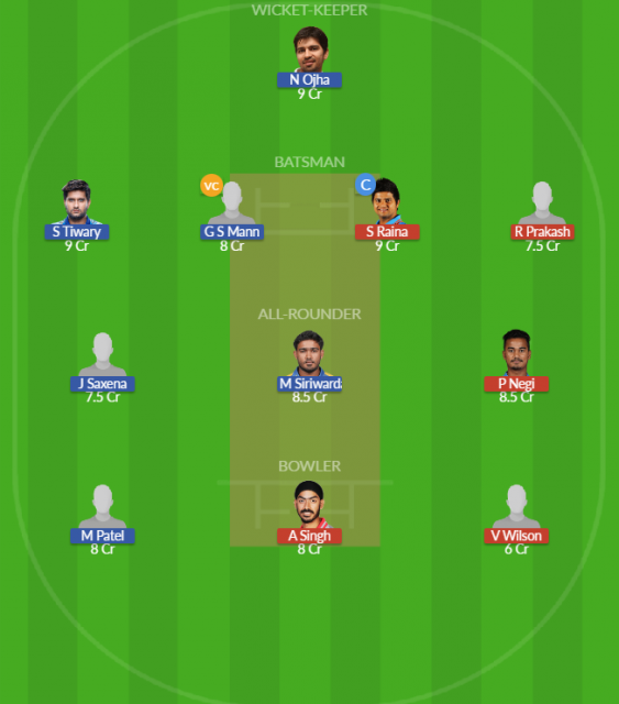 Dream11 SL Team