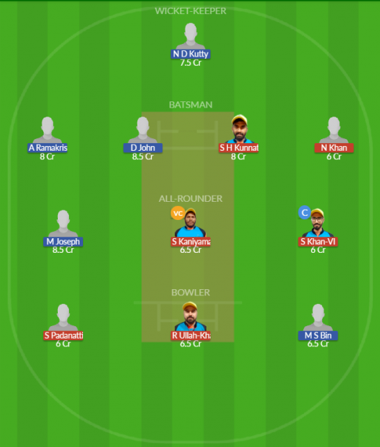 Dream11 SL Team