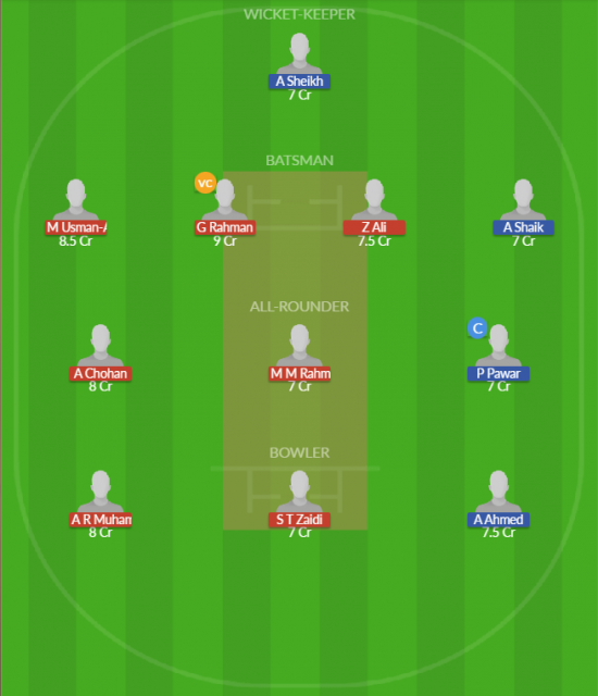 Dream11 SL Team