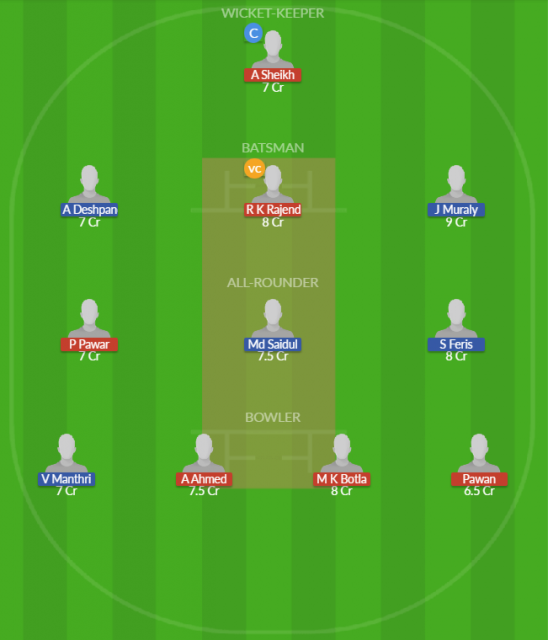 Dream11 SL Team