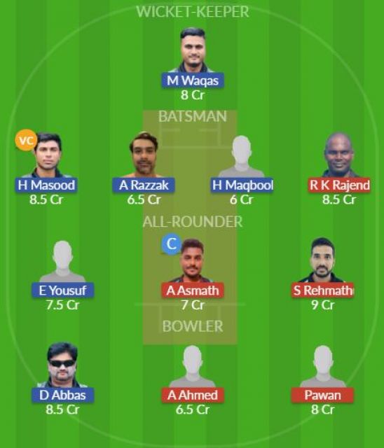 Dream11 SL Team