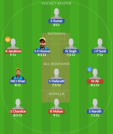 Dream11 SL Team