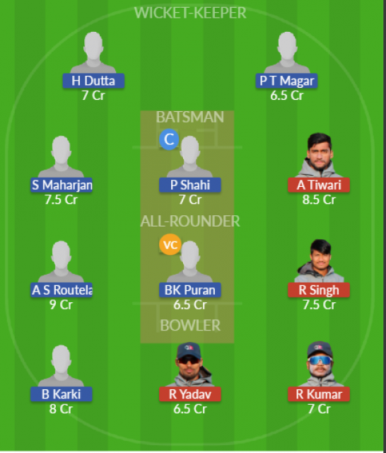 Dream11 SL Team