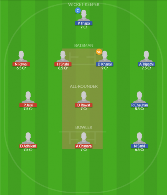 Dream11 SL Team