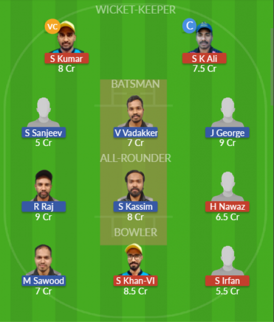 Dream11 SL Team