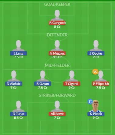 Dream11 SL Team
