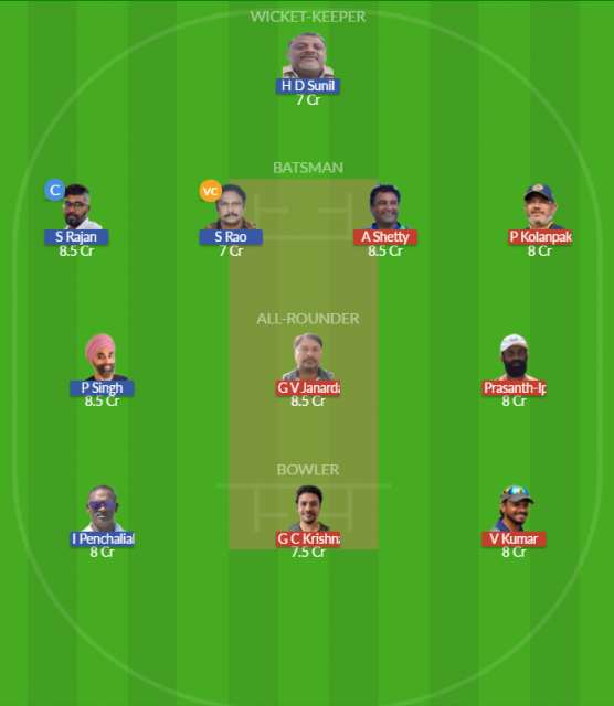 Dream11 SL Team