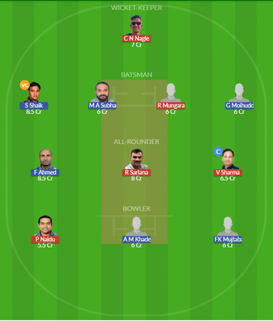 Dream11 SL Team