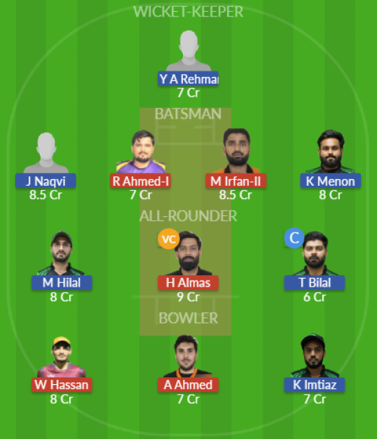 Dream11 SL Team