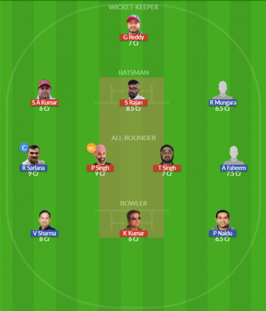 Dream11 SL Team