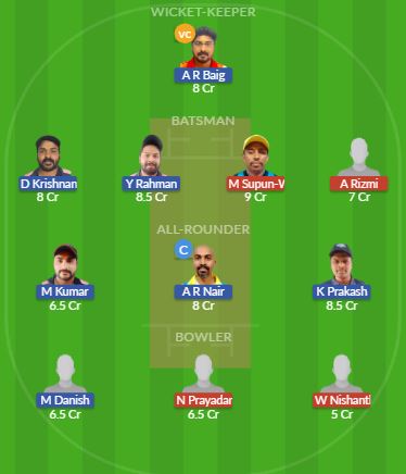 Dream11 SL Team