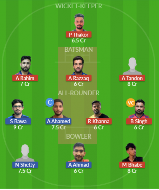 Dream11 SL Team