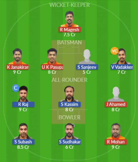 Dream11 SL Team