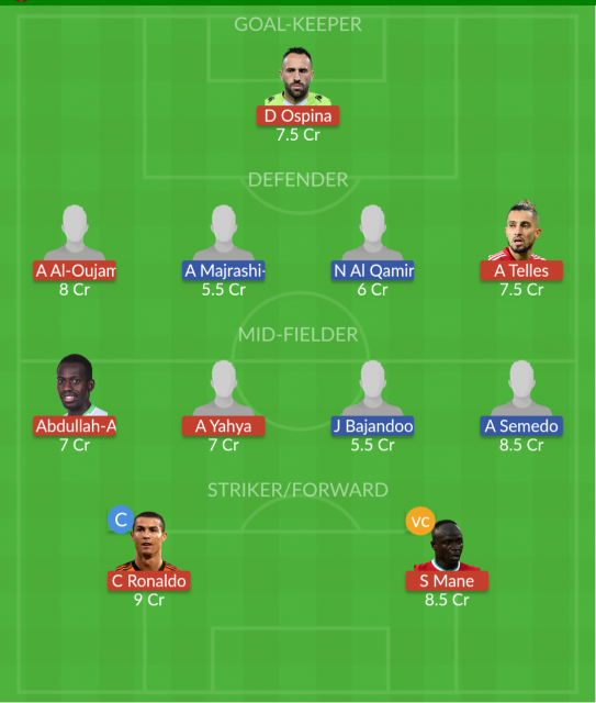 Dream11 SL Team