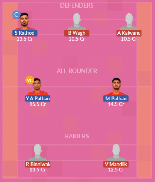 Dream11 SL Team