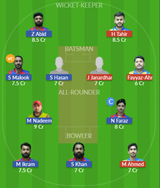 Dream11 SL Team